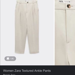 Zara Cropped Ankle Pants